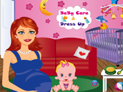 Online igrica Baby Care and Dress Up