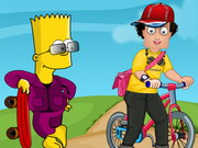 Simpsons dress up games