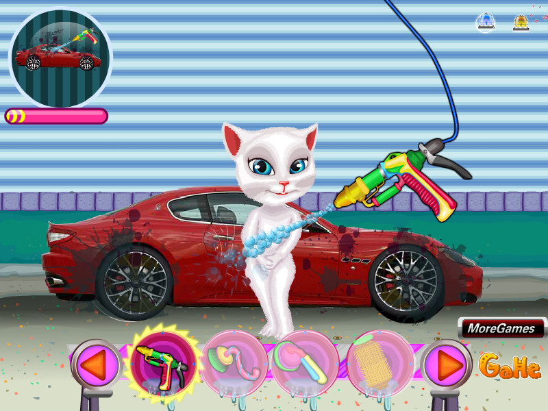 Download Angela Car Cleaning Game - GaHe.Com