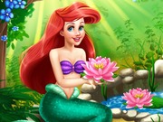 Ariel a vízesésen