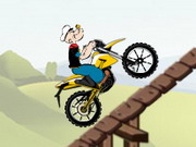 Popeye Bike Ride - UGAMEZONE - Your Game Zone